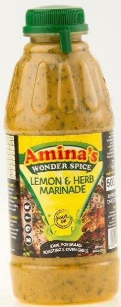 Amina's Lemon & Herb 500ml