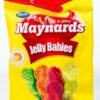 a packet of Maynards Jelly Babies on white background