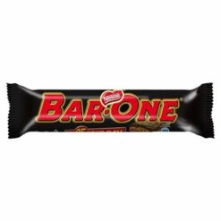 a Nestle Bar One 55g chocolate bar