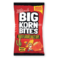 Willard's Big Korn Bites Tomato 120g