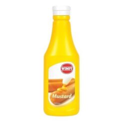 a bottle of Wimpy mustard sauce 500ml
