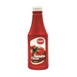 a bottle of Wimpy Sauce Tomato 500ml