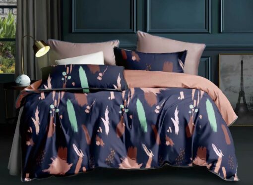Queen Comforter Set Blue