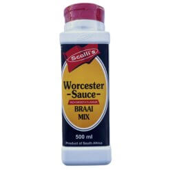 Scalli's Worcester Sauce Braai Mix Shaker 500ml