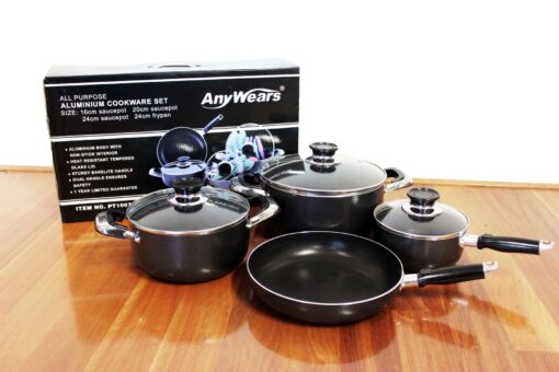 7 Piece Non-Stick Cookware Set