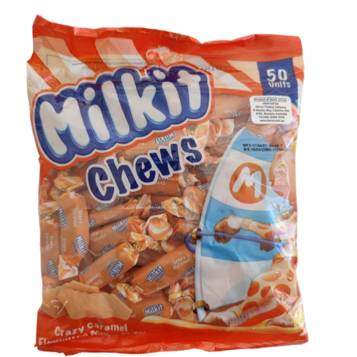 Milkit Chews Crazy Caramel Flavoured 50's 350g