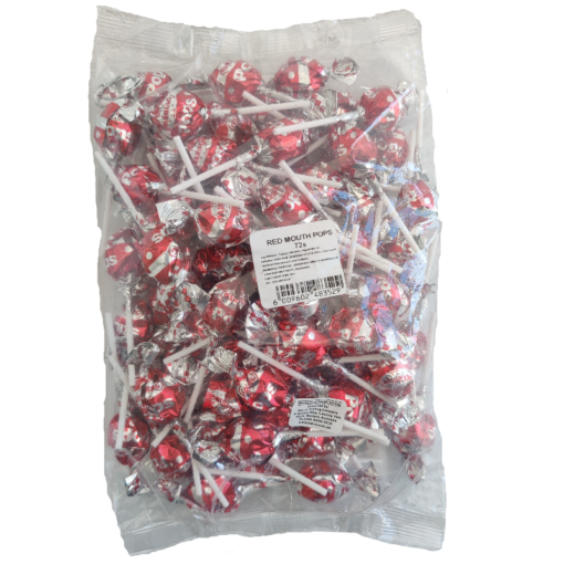 Red Mouth Pops Red 72's 800g