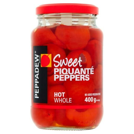 Peppadew Sweet Piquante Peppers Whole Hot 400g