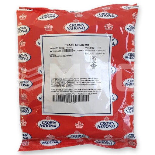 Crown National Texan Steak Mix Spice 1kg
