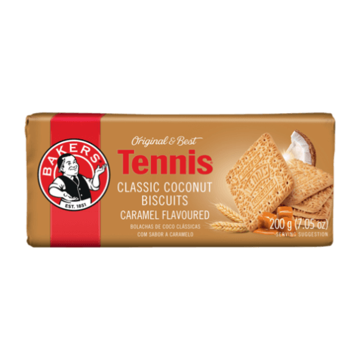 Bakers Tennis Biscuits Caramel 200g