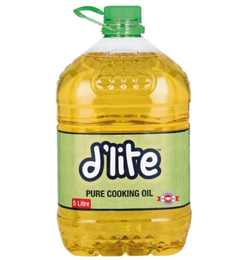 D'Lite Pure Soy Bean Cooking Oil 5L