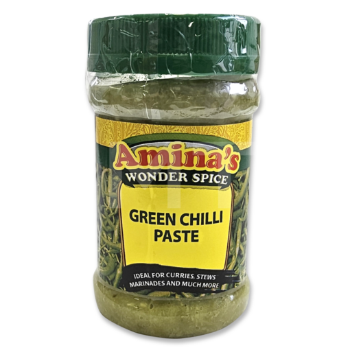 Amina's Green Chilli Paste 300g