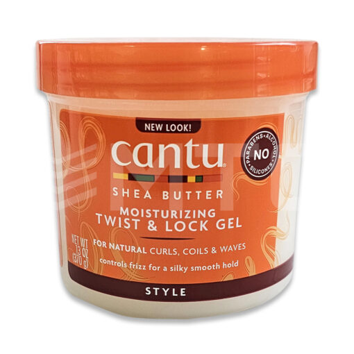Cantu Moisturising Twist & Lock Gel Shea Butter 370g