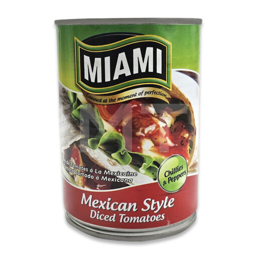 Miami Diced Tomatoes Mexican Style 410g