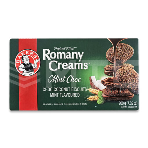 Bakers Romany Creams Mint 200g