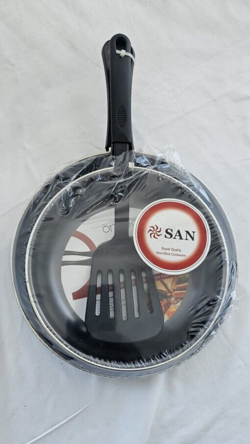 Fry Pan Set 2 Piece (20cm and 25cm) with Free Spatula
