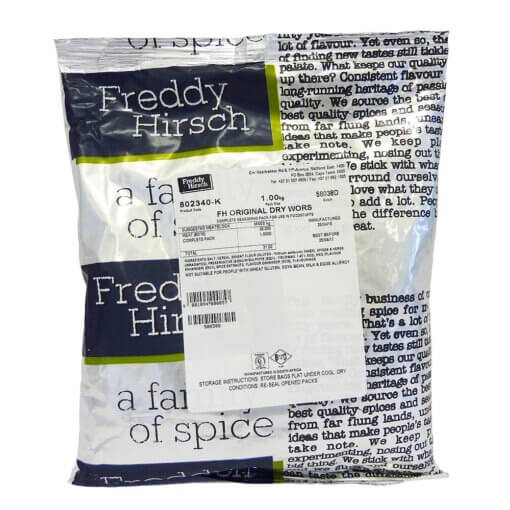 Freddy Hirsch Original Drywors 1kg
