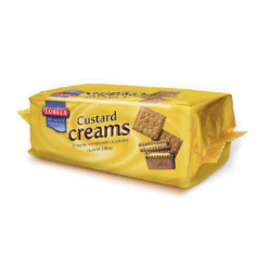 Lobels Biscuits Custard Creams 150g