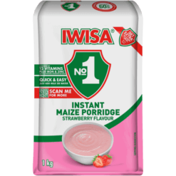 Iwisa Instant Breakfast Porridge Strawberry 1kg