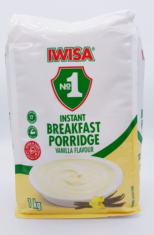 Iwisa Instant Breakfast Porridge Vanilla 1kg