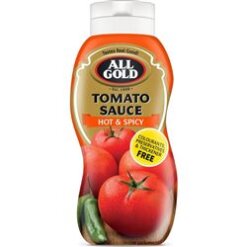 All Gold Tomato Sauce Squeeze Bottle Hot & Spicy 500ml